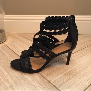Banana Republic black heels, size 8